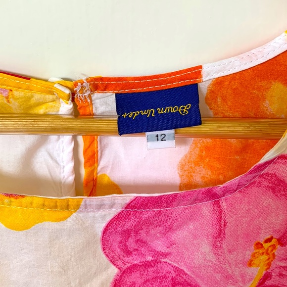 Vintage 90s Girl’s Floral Pattern Dress from Australia. Size 12 - Picture 4 of 5